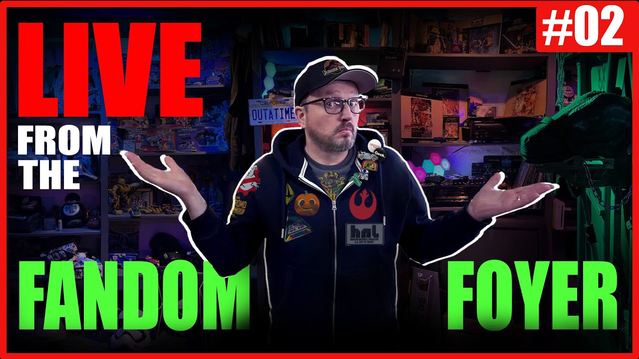 LIVE! From the Fandom Foyer! Let’s talk Back to the Future Ghostbusters and other 80’s based movies!