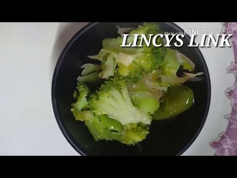 Garlic Broccoli Stir fry ll ബ്രോക്കോളി മെഴുക്കുവരട്ടി