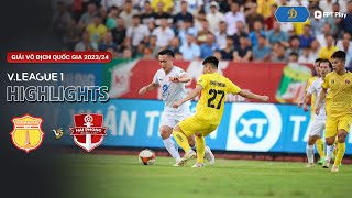 HIGHLIGHTS: TX NAM ĐỊNH - HẢI PHÒNG | TẤN CÔNG LIÊN HOÀN, ĐẠI TIỆC 6 BÀN TƯNG BỪNG