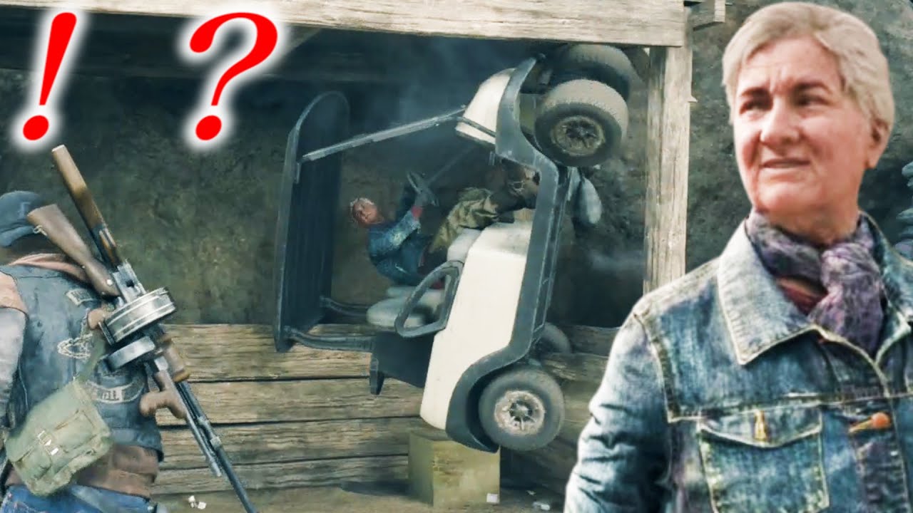 タッカーが車で暴走する裏技【DAYS GONE】デイズゴーン