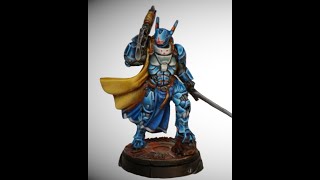 Painting My First Infinity Model Military Orders Corvus Belli
