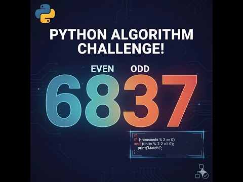 Python for Beginners: Finding Numbers with Even/Odd Digits