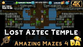 Lost Aztec Temple | Amazing Mazes 4 #6 | Diggy's Adventure