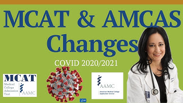 AMCAS Application, MCAT Date and Content Changes & COVID