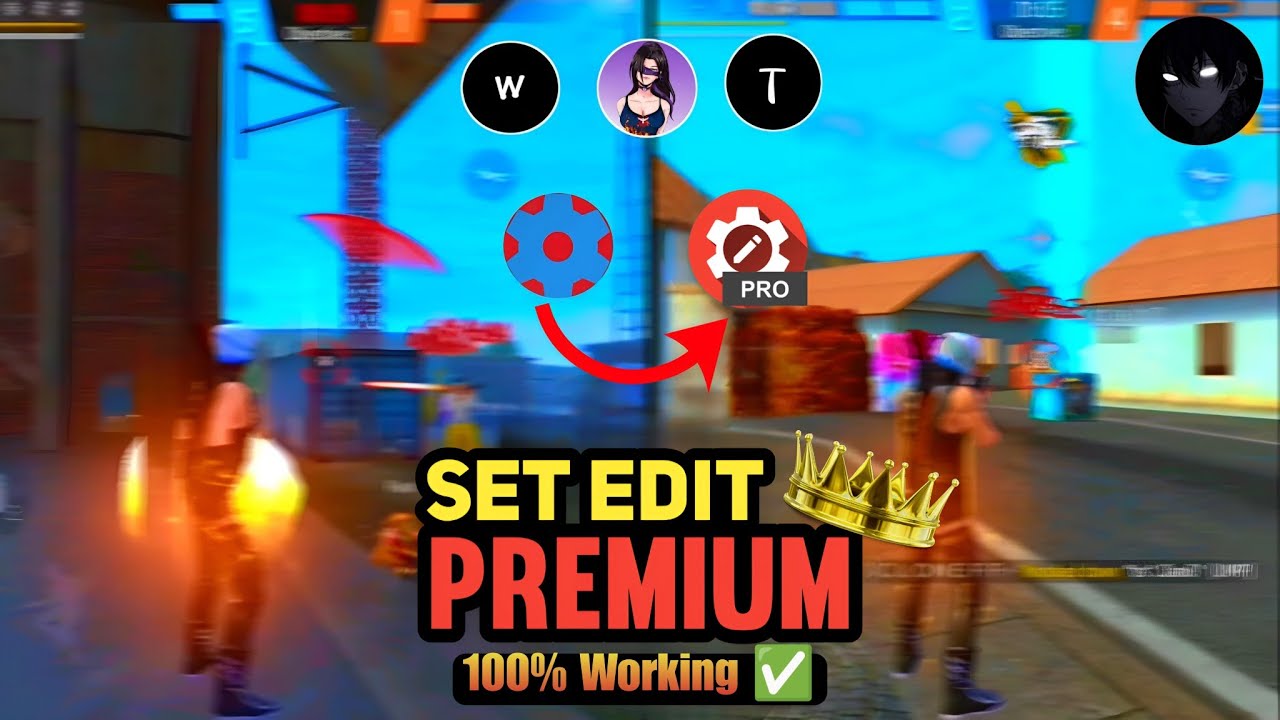 🇧🇷 Set Edit Premium Apk Free Fire Headshot Regedit 📳