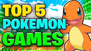 NEW Top 5 BEST Roblox Pokemon Games August 2022
