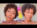 Perm Rod Set on 4C Hair | Got2be Volu Maniac Mousse