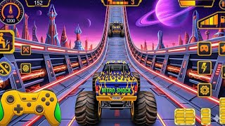 Monster Truck Mega Ramp Stunt Impossible Drive - Car Stunt Racing Game - Android Gameplay #286 screenshot 1