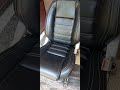 inova seat cover ||black colour ||white stitch bucket fitting ||Thai support modification #shorts