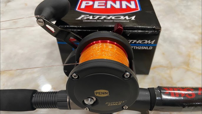 Penn Fathom 15LD lever drag fishinbg reel how to take apart and