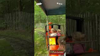 Treintje / Train 🚂 at Pyramide van Austerlitz 🛕