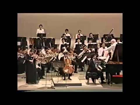 Minoru Nojima, Suzumi, Yasuda, Takashi Asahina - Beethoven Triple Concerto - video 1988