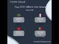 Empower your business with KMI Cloud OTP SMS Routes. Stay ahead in the security game! 🔐