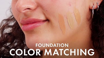 How To: Find Your Perfect Foundation Shade Match | Sephora