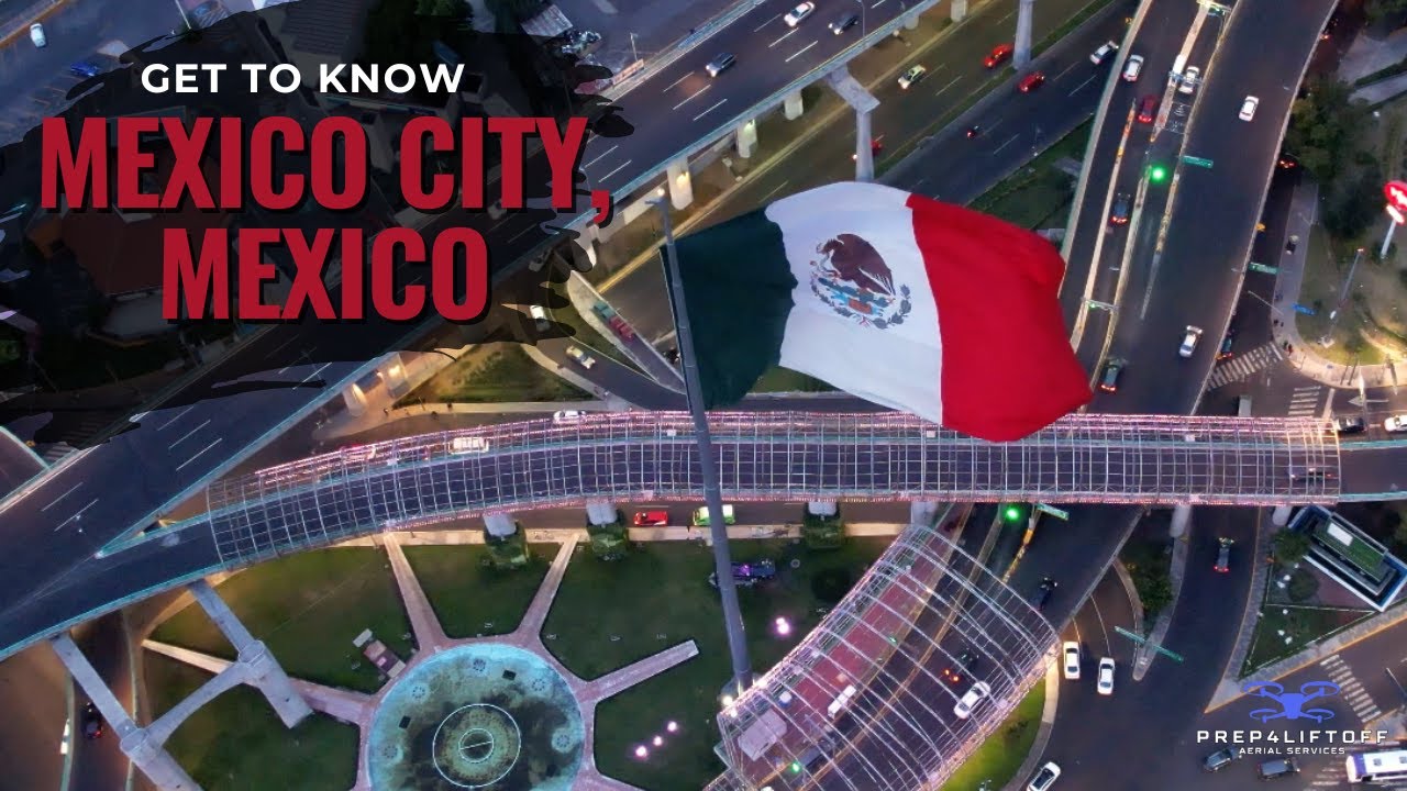 Mexico City Drone Tour 4K | Aerial Views of CDMX 🇲🇽