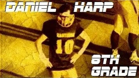 Daniel Harp:  8th Grade Football Video (2017)