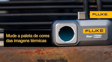 Mude a paleta de cores das imagens térmicas com o iSee