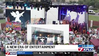 Entertainment scene at Lake Charles