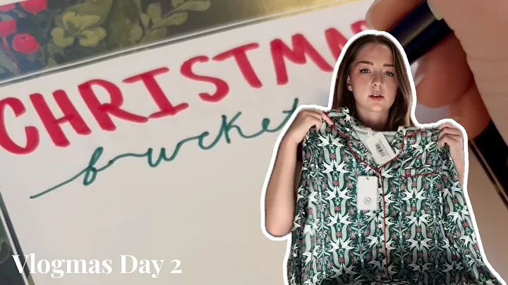 VLOGMAS DAY 2 | Christmas Market Vlog + Making My Holiday Bucket List & Wishlist! 