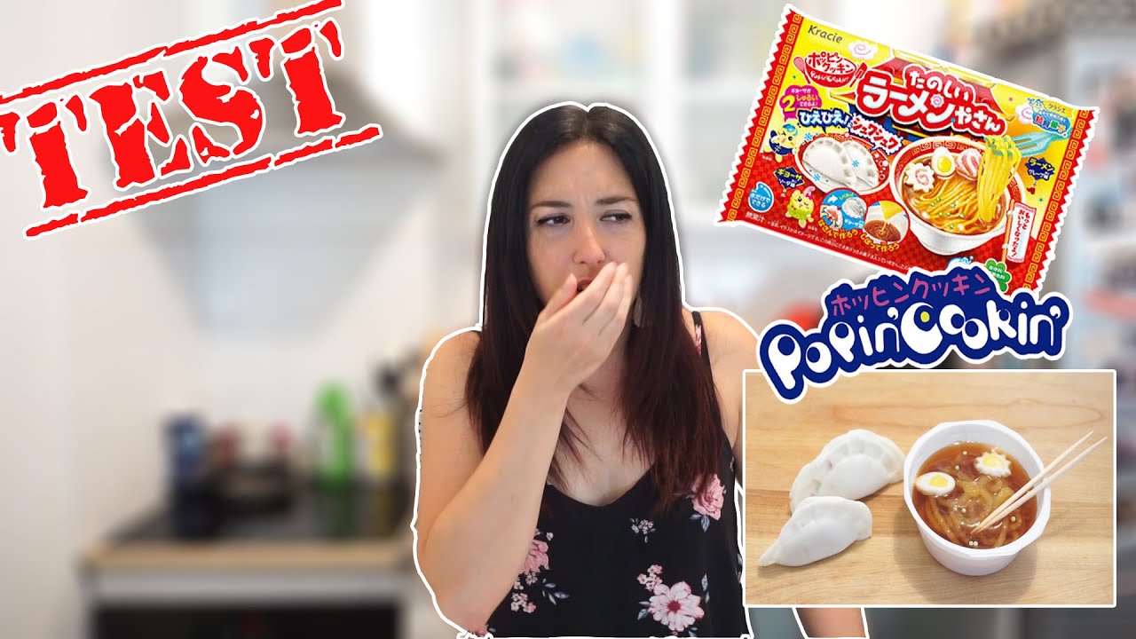 Je teste le popin cookin noodles