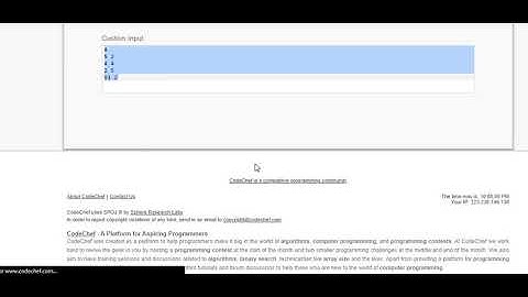 Codechef Feb Lunchtime Solution