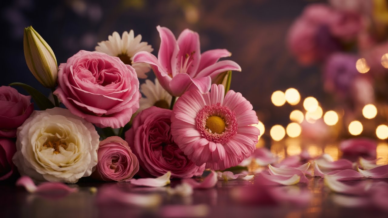 Ethereal Meditation Music 🌸 Blooming Flowers & Peaceful Nature Scenery for Healing and Relaxation