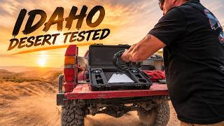 Starlink Mini Hard Travel Case — Desert Tested in The Idaho Desert