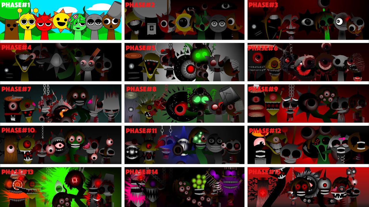 “Fun Time!” - Incredibox Sprunki Mix | Mix All Characters || From Stage 1 To Stage 15 Part 514