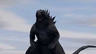 Godzilla vs. Male M.U.T.O. fanimation / rig test