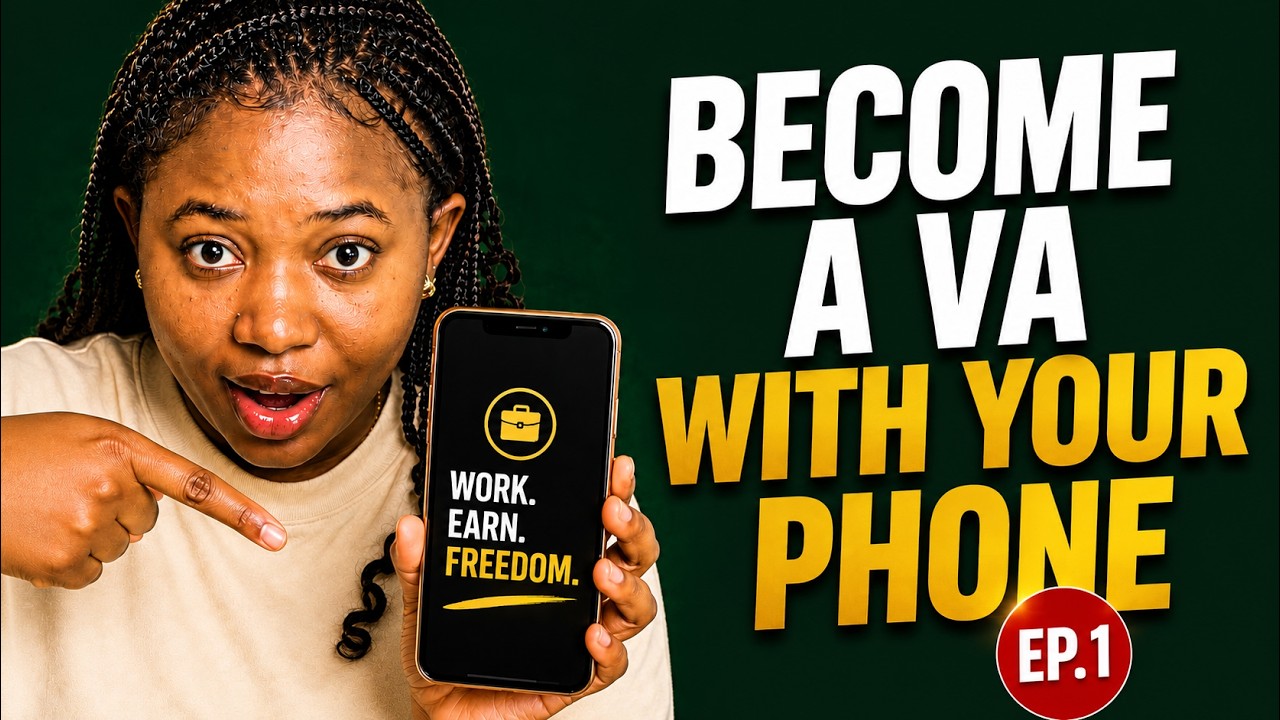 rewrite this title I Became A Virtual Assistant With ONLY My Phone. Here’s How. (Ep. 1) rewrite this title I Became A Virtual Assistant With ONLY My Phone. Here’s How. (Ep. 1)