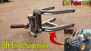 DIY Front Suspension (New Project 2023 - Reverse Trike Motorcycle )/ Part1
