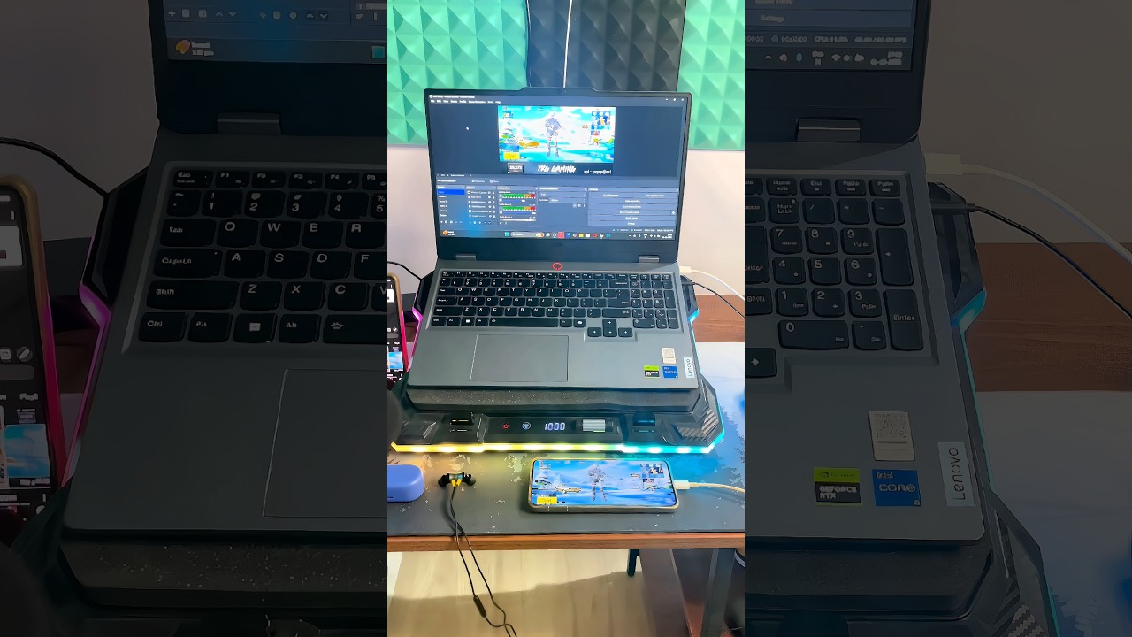 BGMI LIVE STREAM SETUP USING OBS STUDIO 🔥 Laptop/Phone Livestream Setup #bgmi #bgmilive #gaming