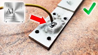 Как паять алюминий? Легко! Все, что вам нужно, это паяльник / How to solder to aluminum