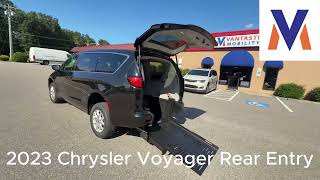 2023 Chrysler Voyager (AMS) Rear-Entry Chrysler Mobility Van For Sale