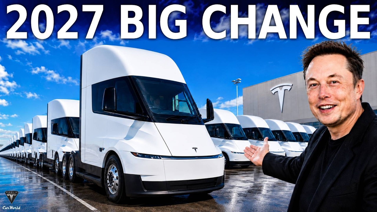 Tesla Semi 2.0 Unveils Major Enhancements Post-Testing! – Video Tesla Semi 2.0 Unveils Major Enhancements Post-Testing! – Video