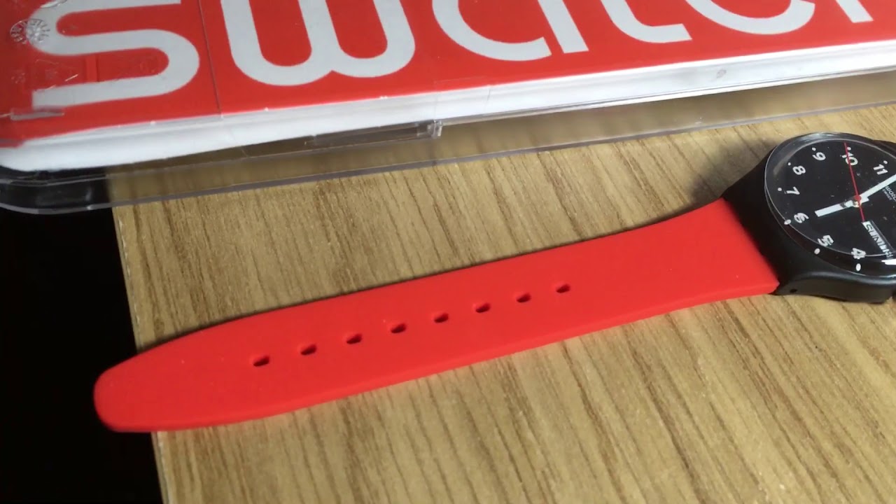 Swatch red grin Clearance