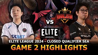 WIPE THEM OUT | Talon vs Team Darleng Game 2 Highlights Elite League Closed Qualifier SEA