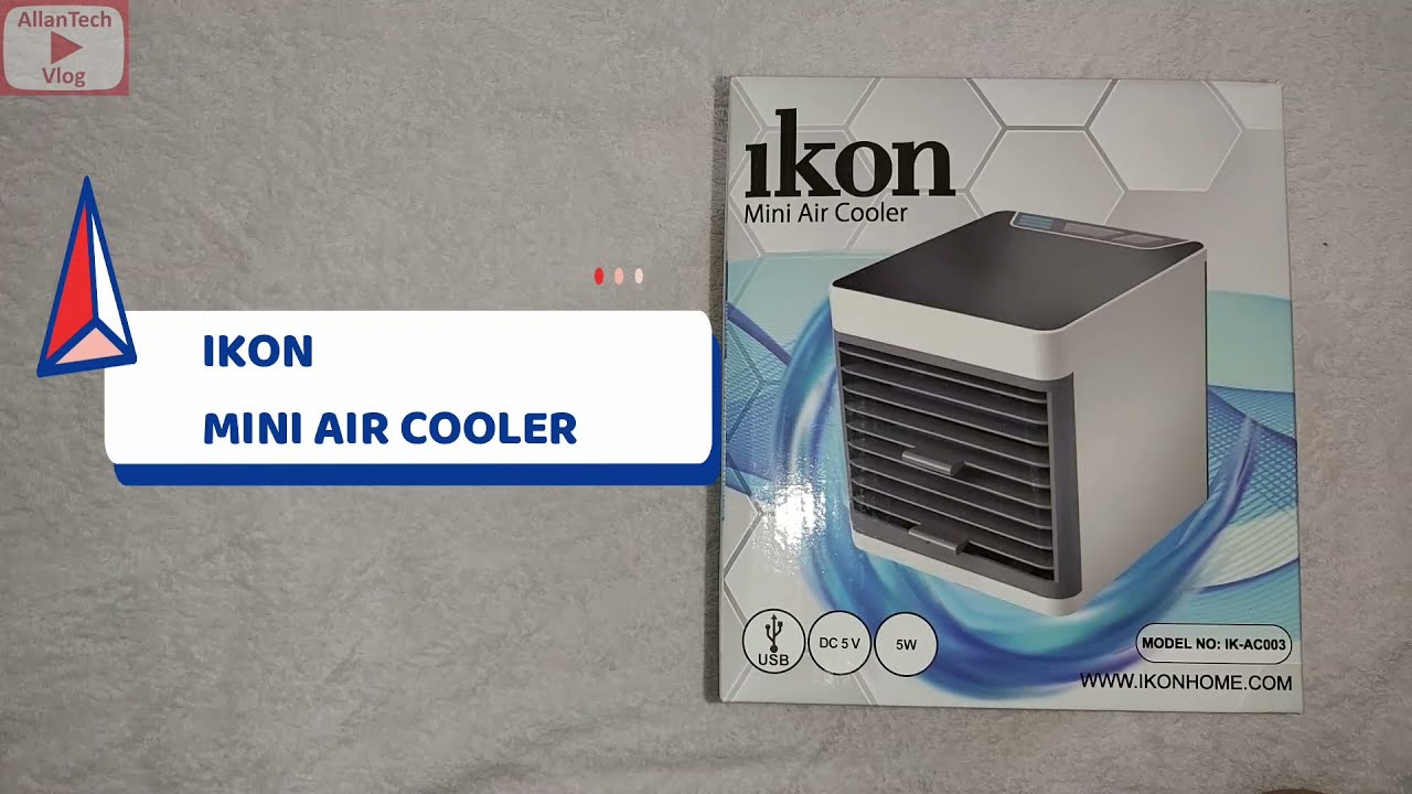 Unboxing Ikon Mini Air Cooler And Testing Youtube