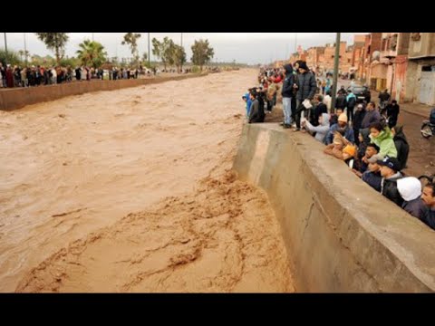 أخطر فيضانات قبل قليل في اكادير 2024 خطير فيضانات تغرق طاطا زاكورة شاهد لحظة هجوم الواد على ساكنة