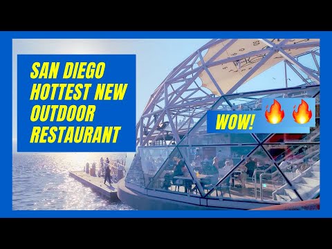 WOW! Portside Pier BEST Outdoor Restaurant in San Diego NEW (David Spiewak)
