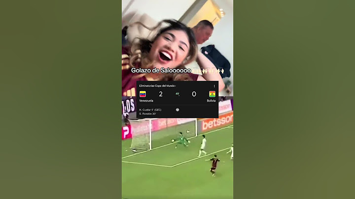 Golazo de Salomón Rondón contra Bolivia🙌🏻🙌🏻🙌🏻 Venezuela gana 2 a 0 #vinotinto #futbol