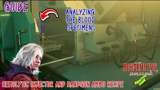 Resident Evil Requiem East Wing | Blood Collector Location | Analyse the Blood Specimen