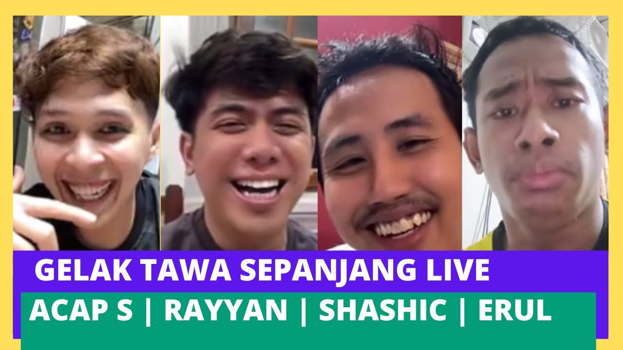 GELAK TAWA SEPANJANG LIVE ACAP S FT RAYYAN, SHASHIC & ERUL | 24.04.2025