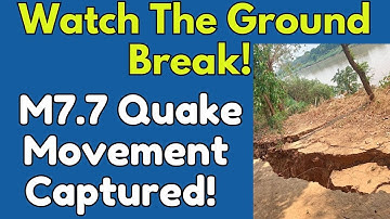 Massive Quake Causes Ground To Move Laterally! MUST SEE Video and Geologist Analysis