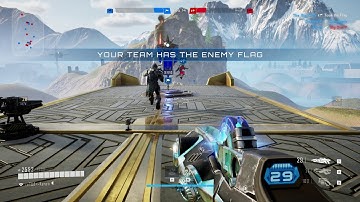 Tribes 3: Rivals Alpha Playtest #2 CTF Heavy Drydock 2 PC Gameplay