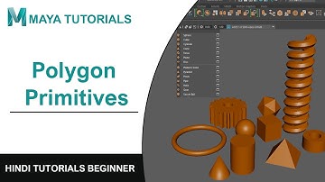 Autodesk Maya 2023 Polygon Primitives Maya Hindi tutorial Part:- 2