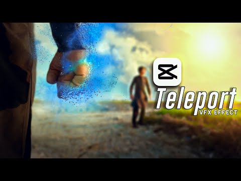 TELEPORT VIDEO EFFECT | VFX TOTURIAL | capcut video editing tutorials |