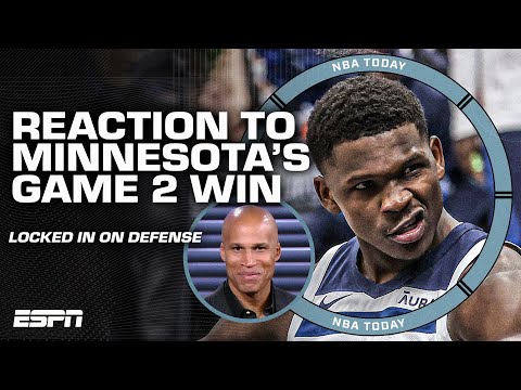 The Timberwolves defense LOCKED IN vs. the Nuggets in Game 2 - Richard Jefferson 