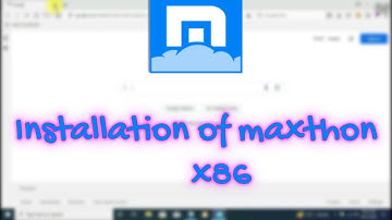 How to install Maxthon in window 10 x86 | Get Software