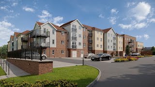 External Cgi Flythrough - The Curlews - Retirement Living Plus In Exmouth, Devon